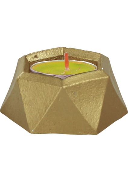 Mumluk Şamdan Tealight Mum Uyumlu Poly Küçük 2 Model