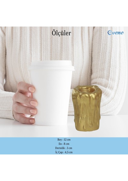 Mumluk Şamdan 3 Adet Tealight Uyumlu Üçlü Tüm Boylar Erimiş Mum Model fiyatları