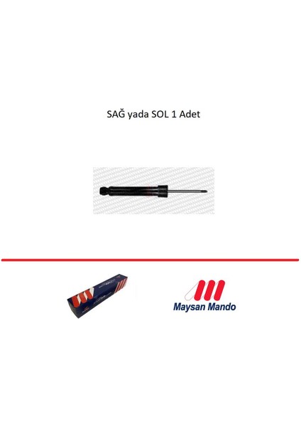 Arka Amortisör Albea Palio Hb 1996-2011 46831481 7310204