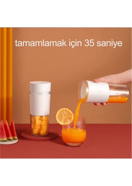 Mijia Taşınabilir Sıkacak Bardak Blender fiyatları