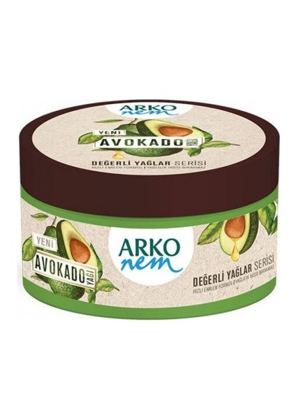 Nem Değerli Yağlar Avokado Krem 250 ml