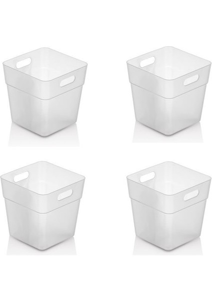 Buzdolabı İçi Mini Düzenleyici Kutu Organizer - Buzdolabı Kapak Düzenleyici 6'lı