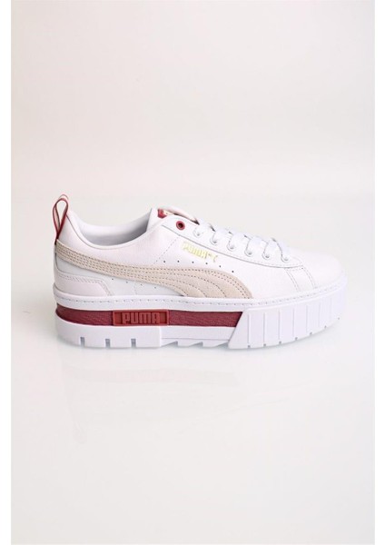 Mayze Lth Wn S Sneaker Kadın Günlük Spor Ayakkabı Beyaz-Kırmızı 38198327 modelleri