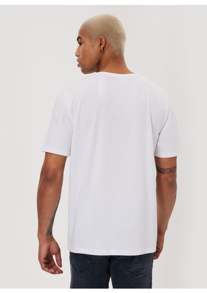 Bisiklet Yaka Beyaz Erkek T-Shirt 232 Lcm 242016 Cador Beyaz fırsatları