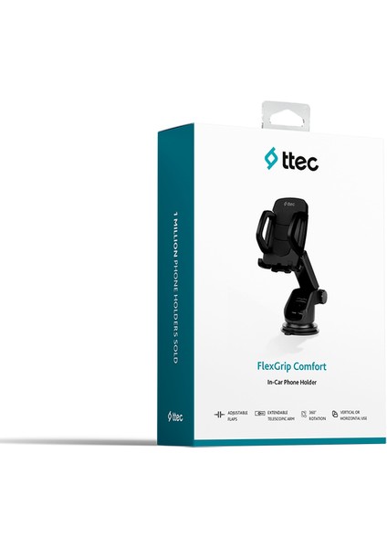 Ttec 2TT24 Flexgrıp Comfort Araçiçi Telefon Tutucu