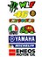 Motosiklet Sticker Wlf Yamaha Sticker Agv-46-The Doctor 1