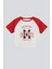 Baskılı Reglan Kol Crop T-Shırt 5