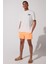 Regular Fit Normal Bel Normal Bel Turuncu Deniz Şortu 3
