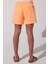 Regular Fit Normal Bel Normal Bel Turuncu Deniz Şortu 5