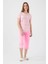 Sweet Pink Tiny Toz Pembe Kadın Kapri Takım 2