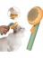 Lüx Pet Tarağı Otomatik Temizlenen Tuşlu Evcil Hayvan Fırçası Kedi Köpek Tüy Toplayıcı Tuşlu 3