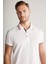 Pike Pamuk Beyaz Polo T-Shirt 1