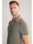 Pike Pamuk Haki Polo T-Shirt 5