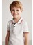 Pike Pamuk Beyaz Çocuk Polo T-Shirt 1