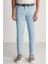 Slim Fit 5 Cep Gök Mavisi Chino Pantolon 1