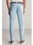 Slim Fit 5 Cep Gök Mavisi Chino Pantolon 5