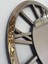 Circle Roma Bronze Model Bronz Renk 60 Cm Dekoratif Aynalı Duvar Saati 7