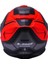 Storm Faster Mat Kırmızı-Tıtanıum Kask Gri Cam 5