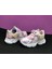 Kız Çocuk Kelebek Desenli Renkli Ortopedik Sneakers Spor Ayakkabı 1