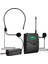 Magıcvoıce MV-1303Y Uhf 1 Yaka + 1 Headset Kablosuz Telsiz Mikrofon 1