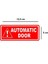 Automatıc Door Sticker - Otomatik Kapı Ingilizce Sticker 1