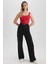 Slim Fit Kare Yaka Fitilli Kaşkorse Atlet X9420AZ23SM 2