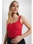 Slim Fit Kare Yaka Fitilli Kaşkorse Atlet X9420AZ23SM 4