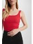 Slim Fit Kare Yaka Fitilli Kaşkorse Atlet X9420AZ23SM 5