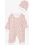 Kız Bebek Tulum Puantiye Desenli 0-3 Ay-6 Ay, Pembe 1
