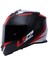 Storm Nerve Mat Siyah-Kırmızı Kask Siyah Cam 1