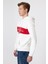 Lee Cooper Kapüşon Yaka Kirik Beyaz Erkek Sweatshirt 231 Lcm 241018 Ember Off White 2