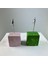 Yeşil Pembe Colorful Splash Küp Not Tutucu 2'li Set 2