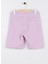 Bağlamalı Bel Standart Pembe Kız Çocuk Şort SEPTEMBER-IY23 2