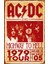 Ac&dc 1979 Duvar Tablosu Retro Ahşap Poster 1