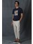 Blake Modern Grafik T-Shirt Antrasit 2