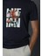 Blake Modern Grafik T-Shirt Antrasit 3