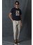 Blake Modern Grafik T-Shirt Antrasit 5