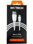 HY-XTK10 2.4A Mıcro USB 1m Beyaz Hızlı Şarj Kablosu 1