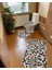 Tasarım 3'lü Set Banyo Paspası, Klozet Takımı Kaymaz Taban Dijital Baskı 60X100 - 50X60 1