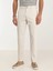 Bej Dokuma Slim Fit Casual Pamuk Karışımlı Pantolon 3