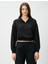 Yarım Fermuarlı Sweatshirt Dik Yaka 3