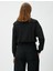 Yarım Fermuarlı Sweatshirt Dik Yaka 4