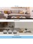 Mumluk Şamdan 3 Adet Tealight Uyumlu Üçlü Mini Çizgili Çiçekli Model 3