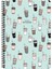 A4 Kareli Defter Coffee - Yeşil 1
