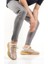 Xon1 591 Tarz Sneakers Ithal Krem Triko Rahat Taban Spor Ayakkabısı 2