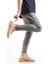 Xon1 591 Tarz Sneakers Ithal Krem Triko Rahat Taban Spor Ayakkabısı 3