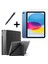 iPad 10.nesil 10.9" (A2696-A2757) Uyumlu Tri Fold Kalemlikli Tablet Kılıfı Ekran Koruyucu Kalem Seti 1