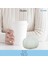 Mumluk Şamdan 3 Adet Tealight ve Ince Mum Uyumlu Kabak Model 2