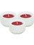 Mumluk Şamdan 3 Adet Tealight Uyumlu Üçlü Tekerlek Model 2