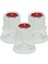 Mumluk Şamdan 3 Adet Tealight Uyumlu Tarihi Sütun Model 1